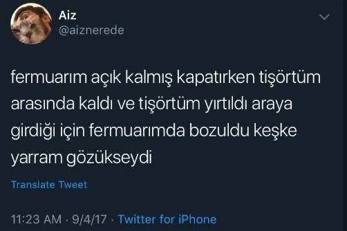 Aiz @aiznerede fermuarım...