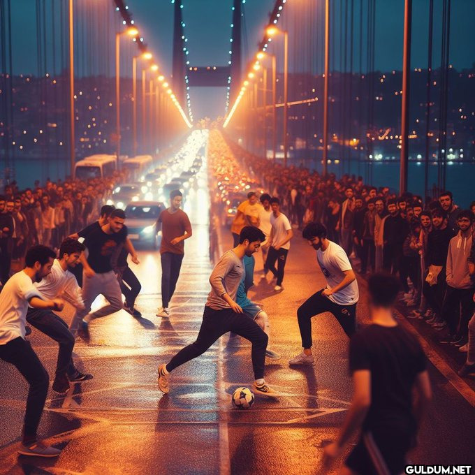 dün gece boğazda aşırı...