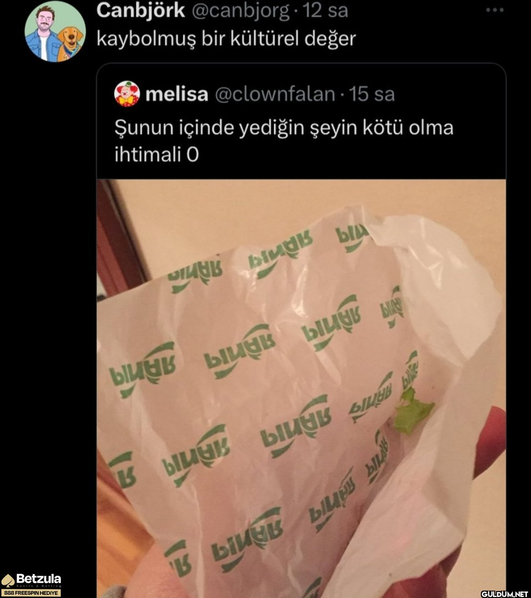 şunun içinden yediğin...