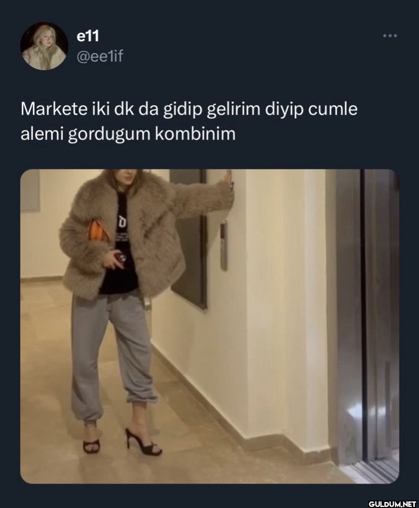 e11 @eelif Markete iki dk...