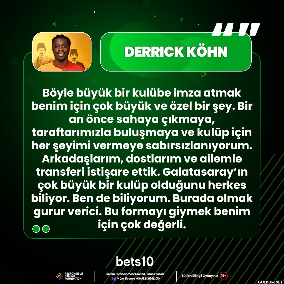 Galatasaray'ın Alman ekibi...