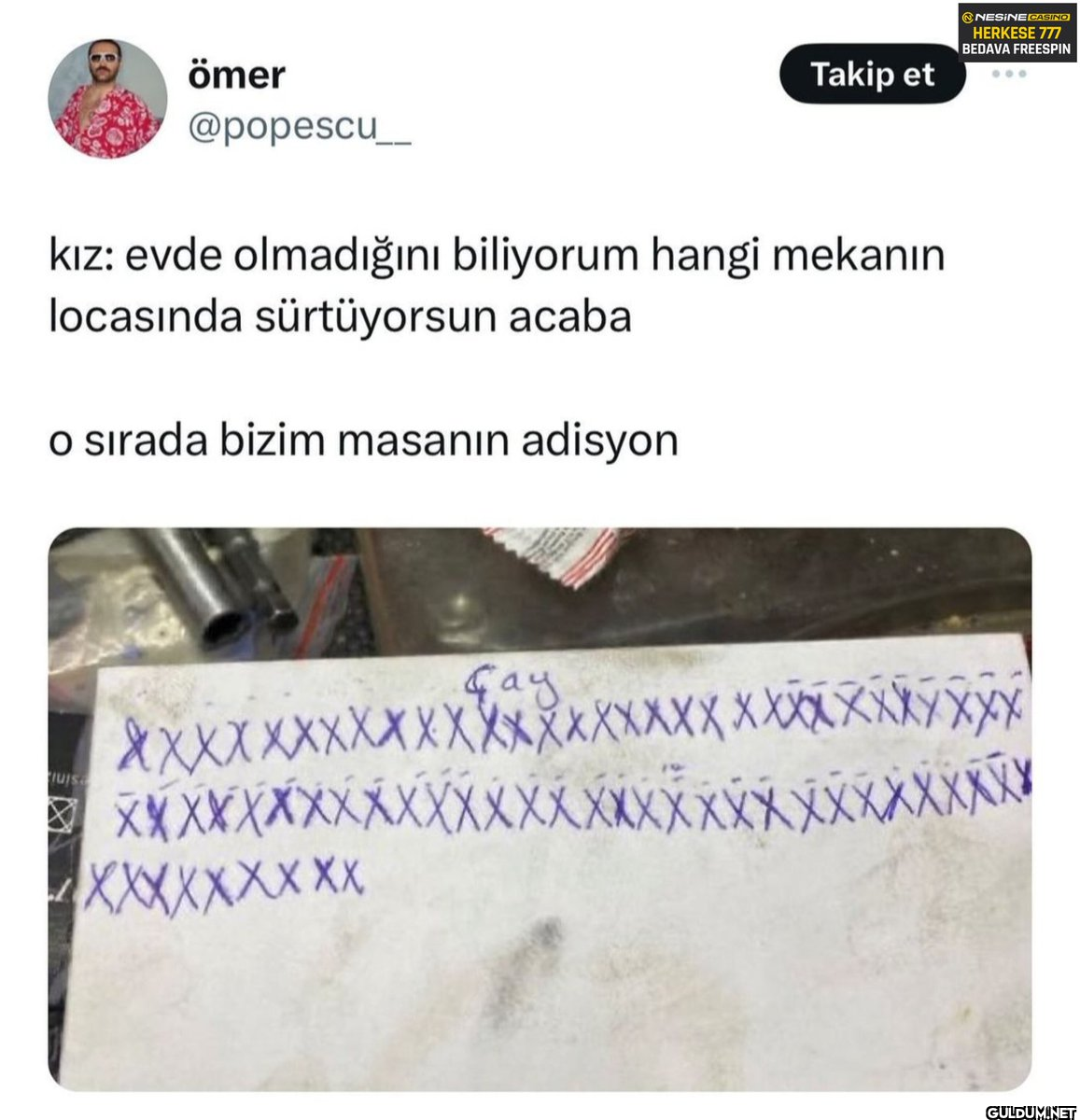 Şöyle bir masaya ihtiyacım...