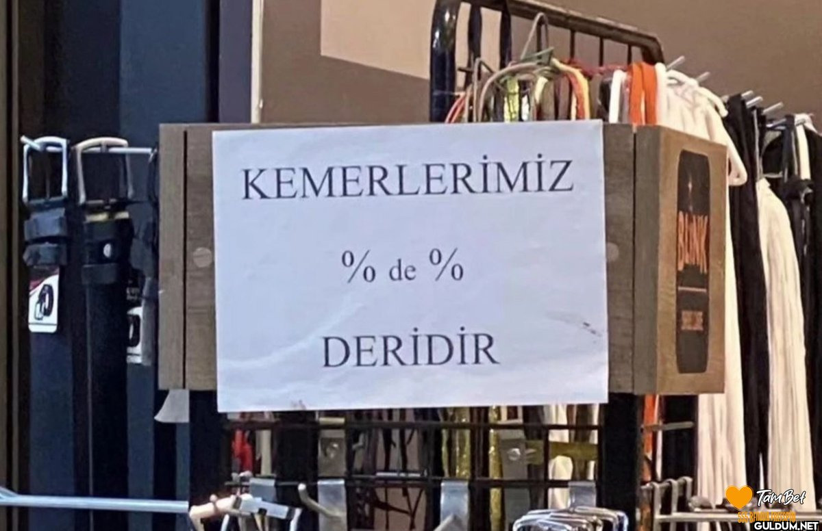 Bildiğiniz bütün...