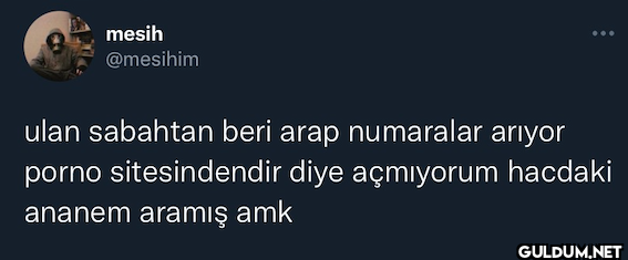 mesih @mesihim ulan...