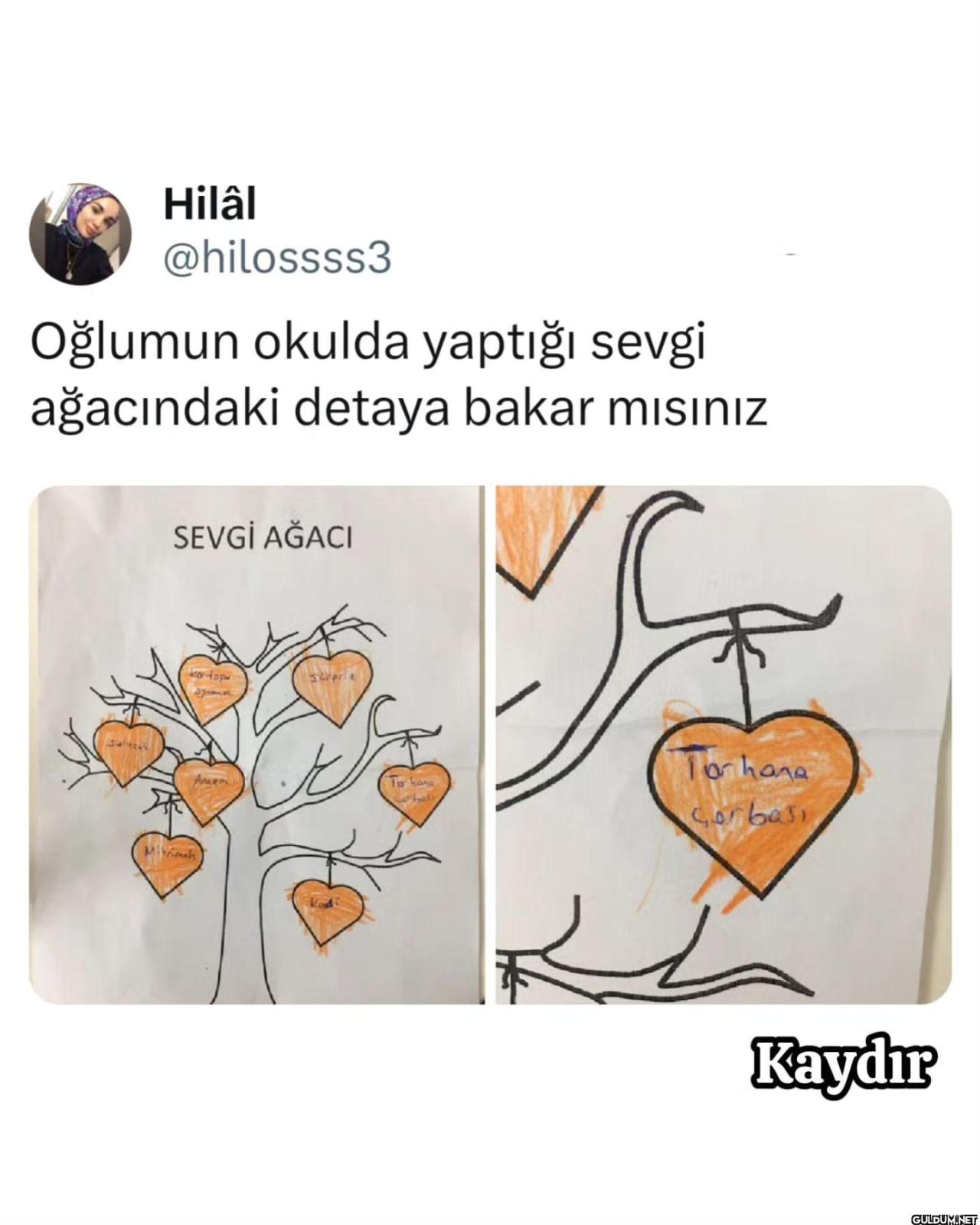 Keloğlan bile tarhana...