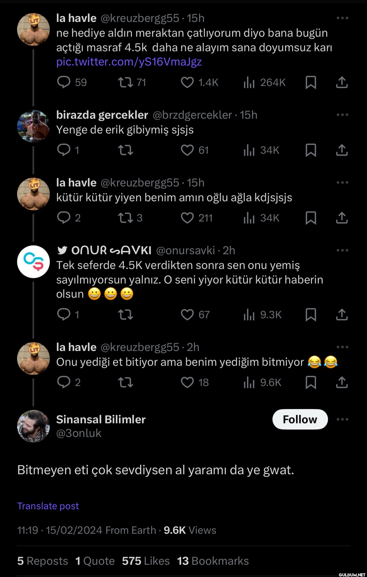 sürpriz sonlu  LIT C₂ LIT...