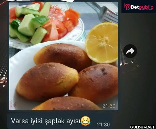 Varsa iyisi şaplak ayısı...