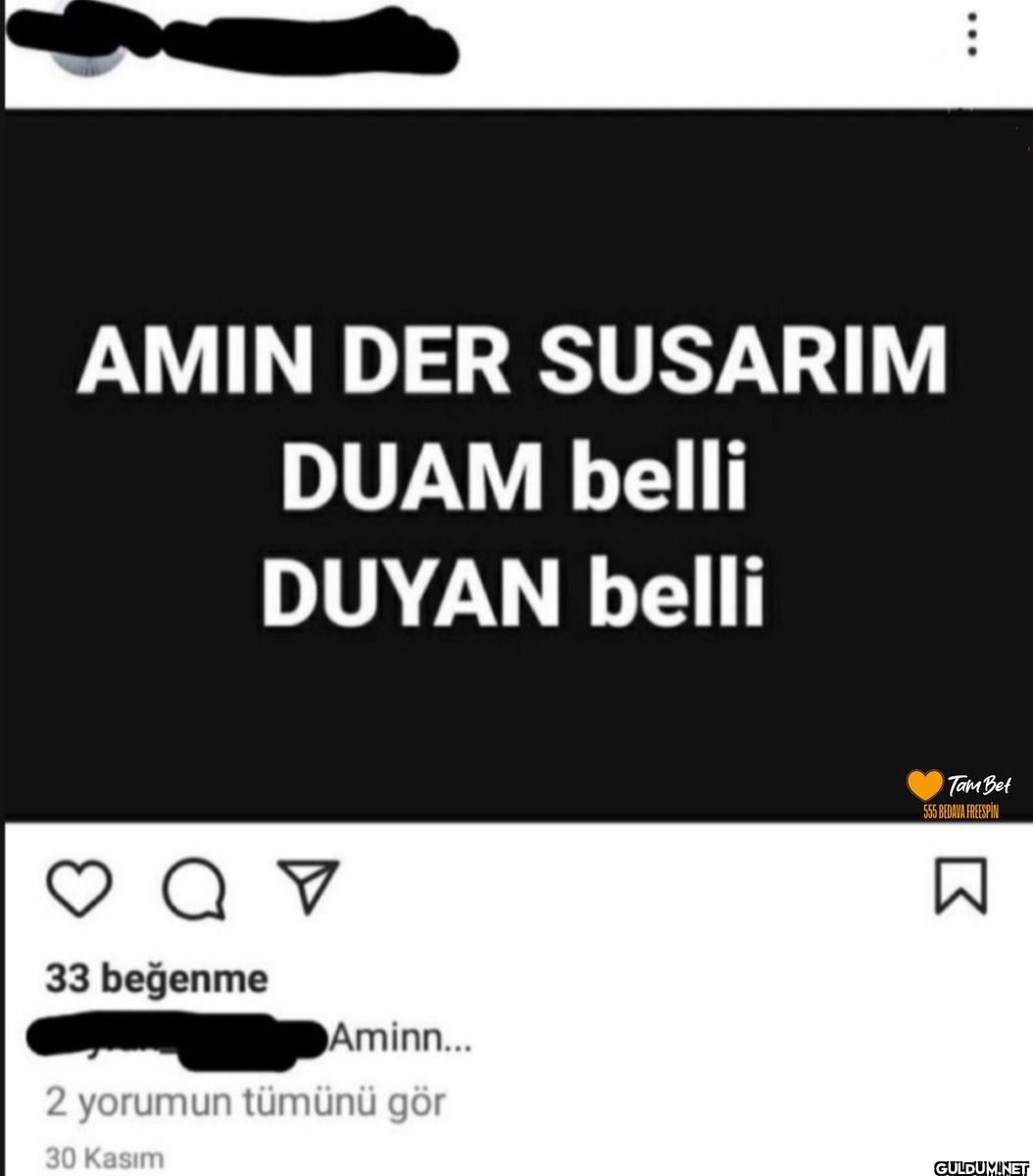 AMIN DER SUSARIM DUAM...
