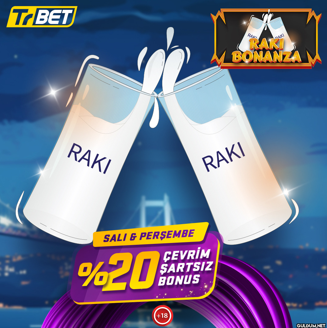 #TrBet Üyelerine Özel Rakı...