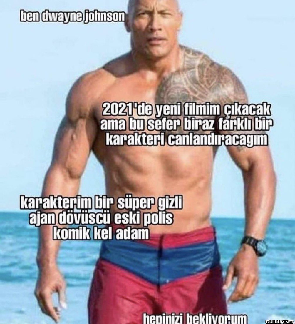 ben dwayne johnson 2021'de...