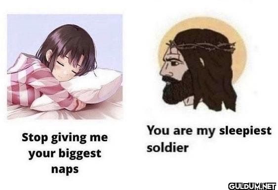 Stop giving me your...