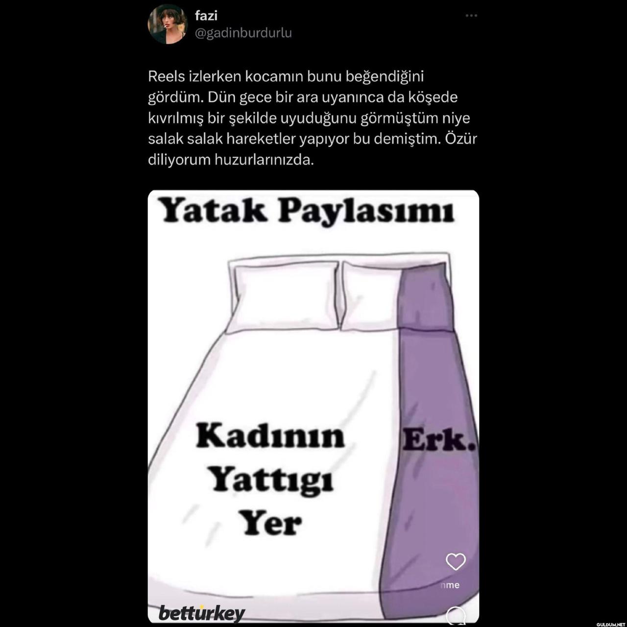 hanımla tatile giderken...