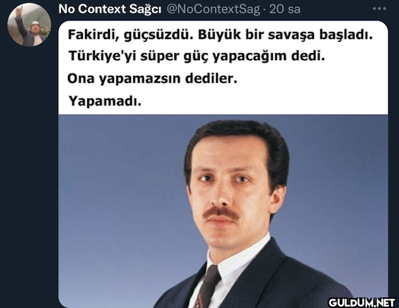 No Context Sağcı...