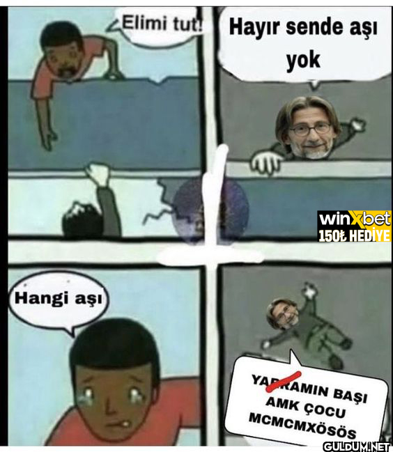 Hangi aşı Elimi tut! Hayır...