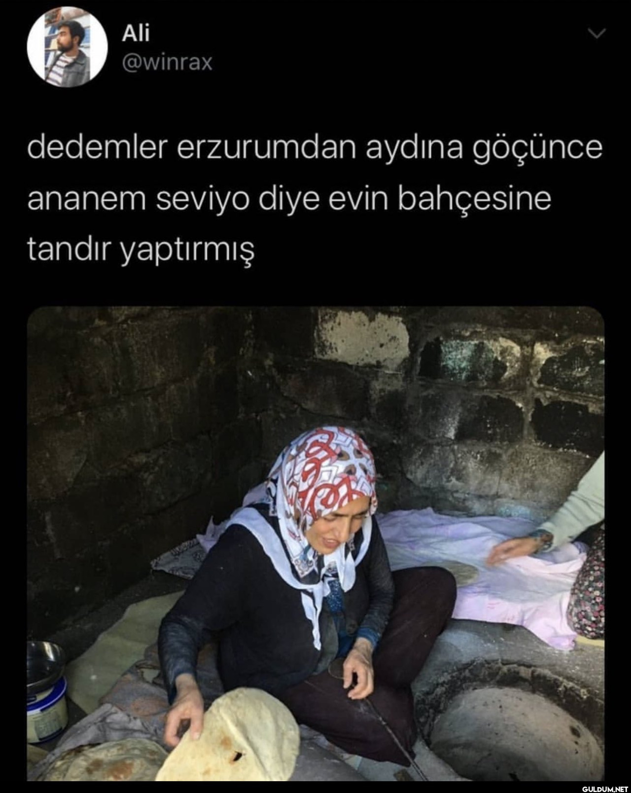 Ali @winrax dedemler...