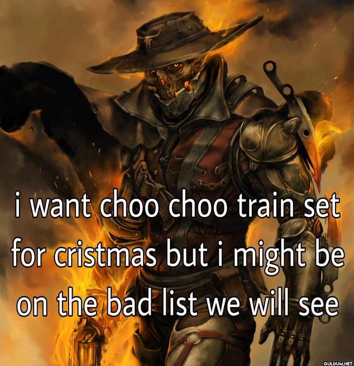 i want choo choo train set...