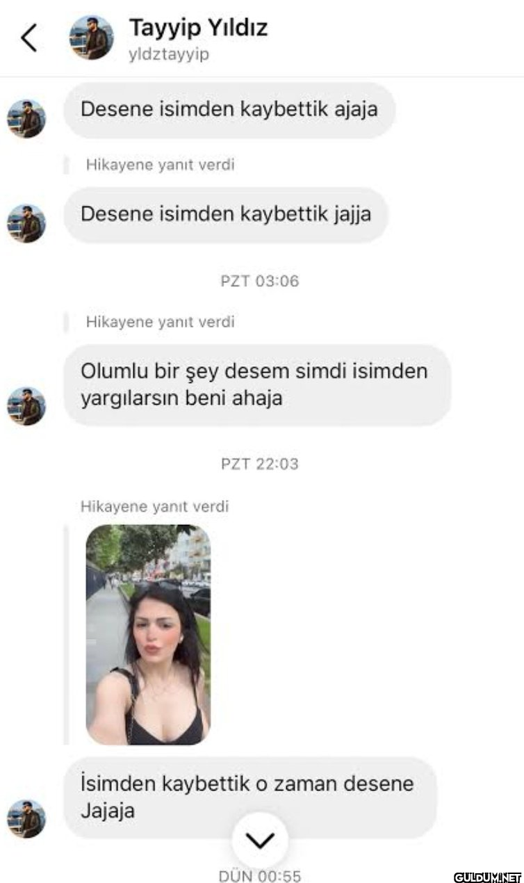 çocuğun şakayı zorlayışya...