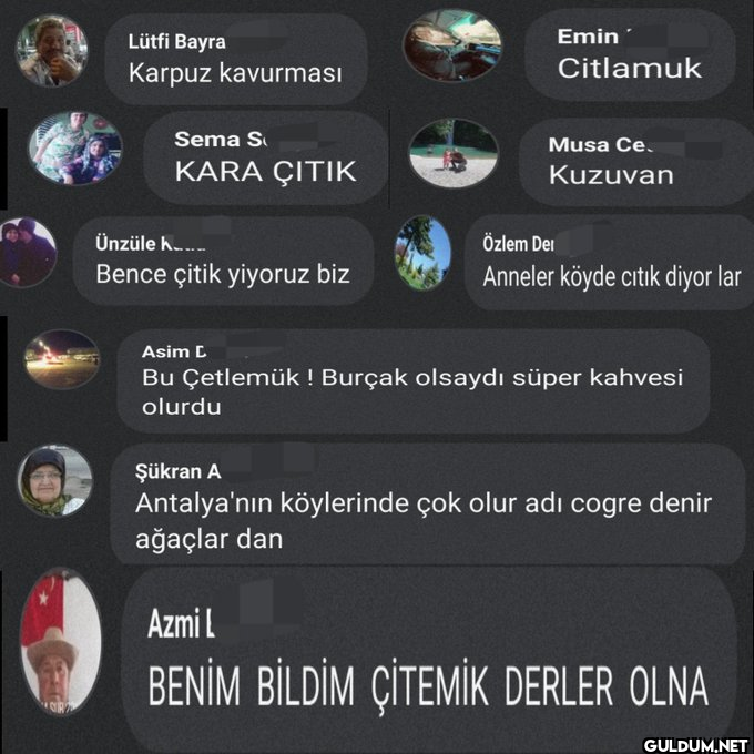 SİZİN ORDA NE DERLER? Bunu...