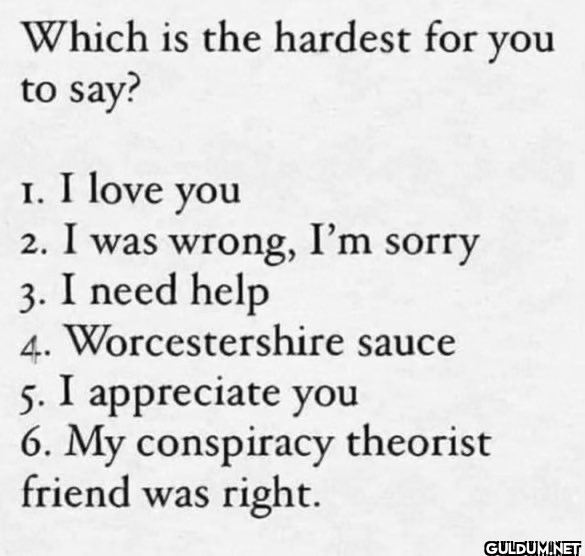 Which is the hardest for...