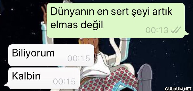 Dünyanın en sert şeyi...