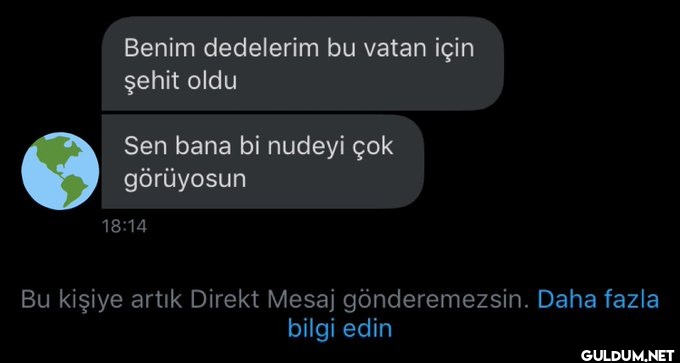 Benim dedelerim bu vatan...