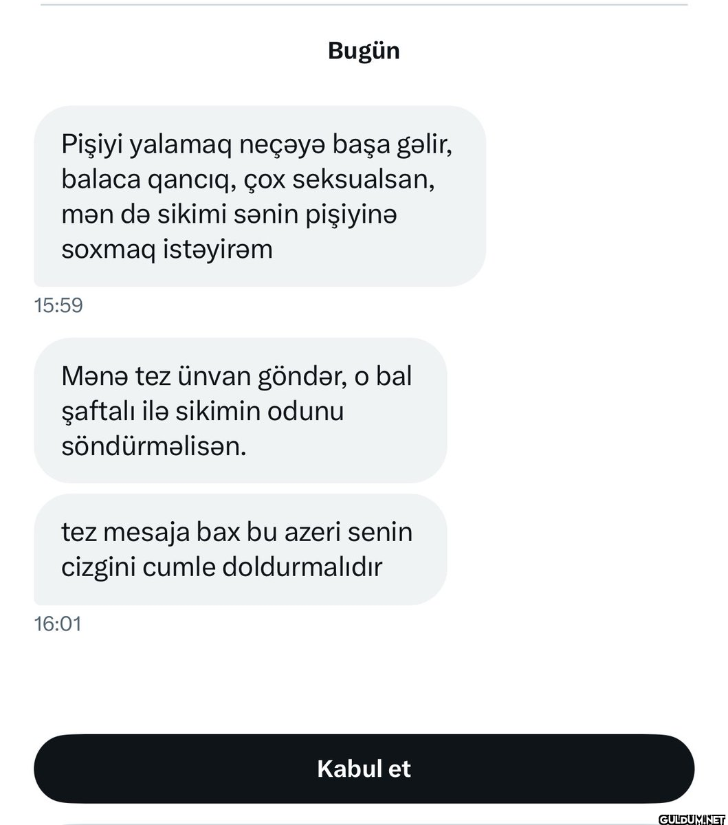 azeri sekstingi  Bugün...