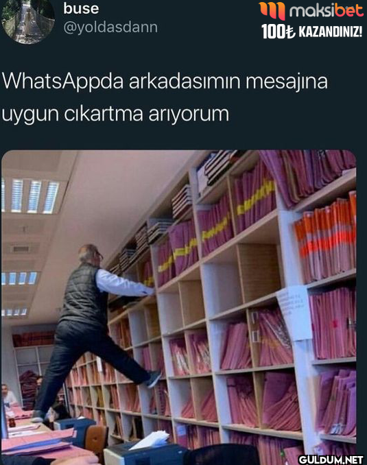 buse @yoldasdann maksibet...