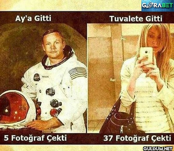 GORABET Ay'a Gitti...