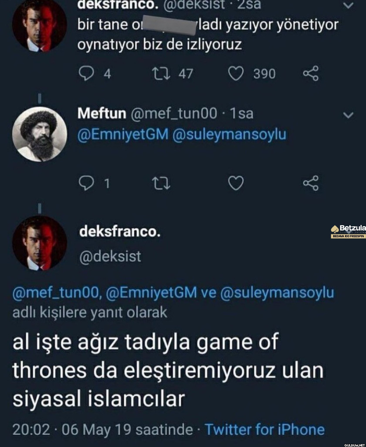dekstranco. @deksist 2sa...