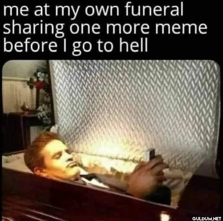 One last dark joke before...