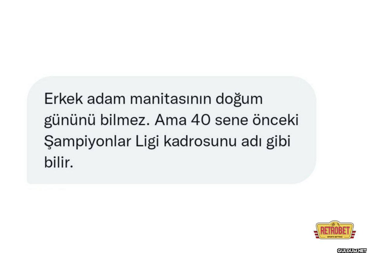 Erkek adam manitasının...