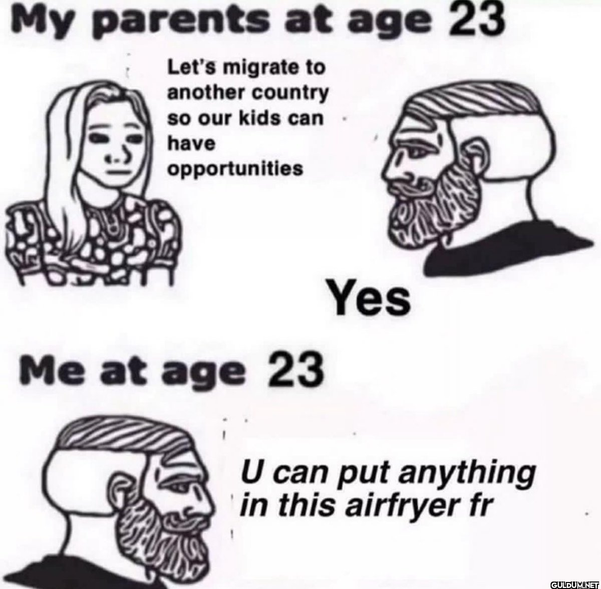 My parents at age 23 Let's...