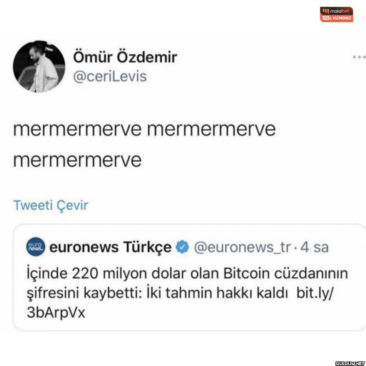 Ömür Özdemir @ceriLevis...