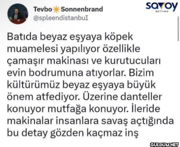 Tevbo Sonnenbrand...
