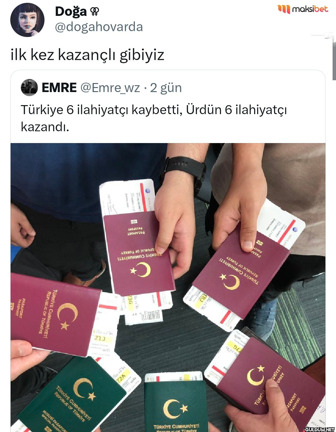 maksibet Doğa @dogahovarda...