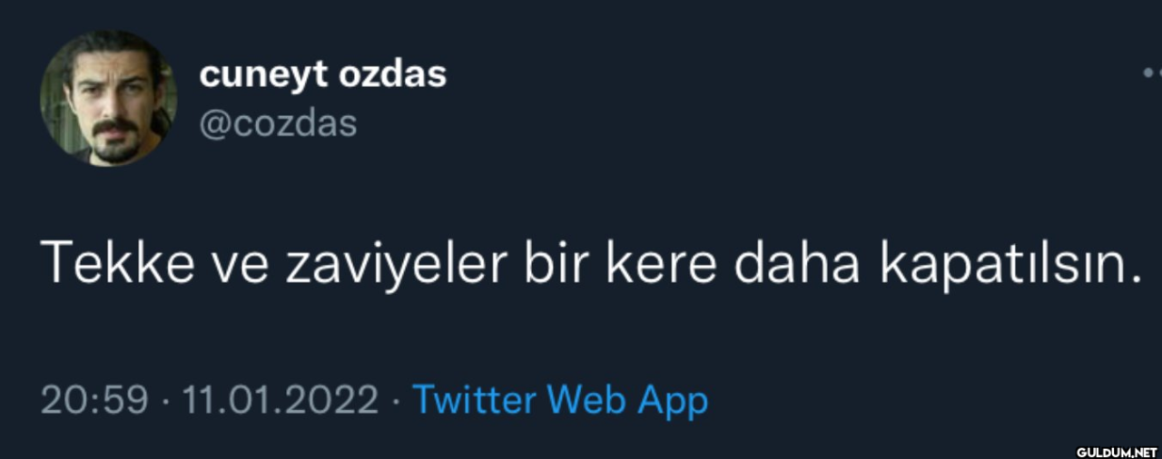 cuneyt ozdas @cozdas Tekke...