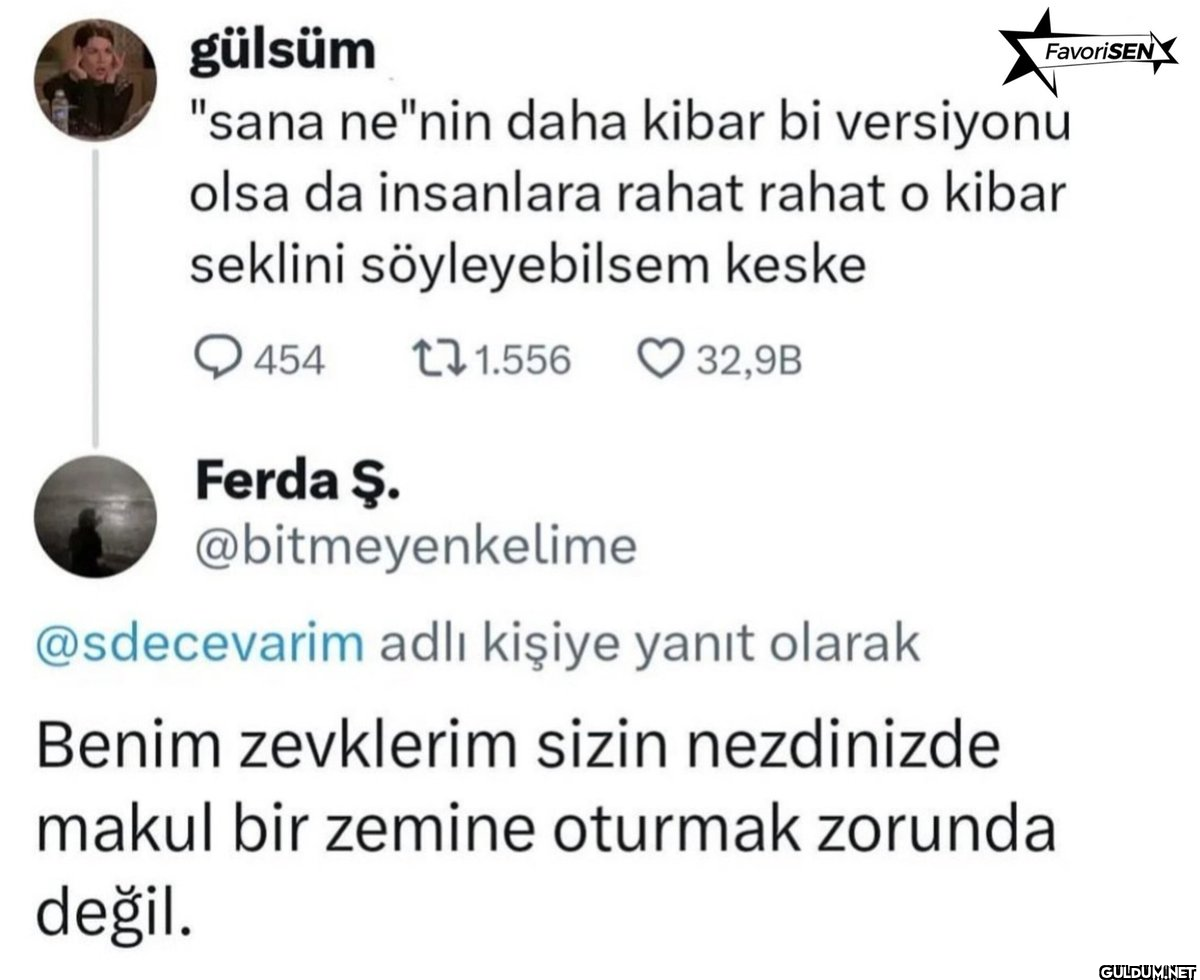 Biraz da Türkçe  gülsüm...