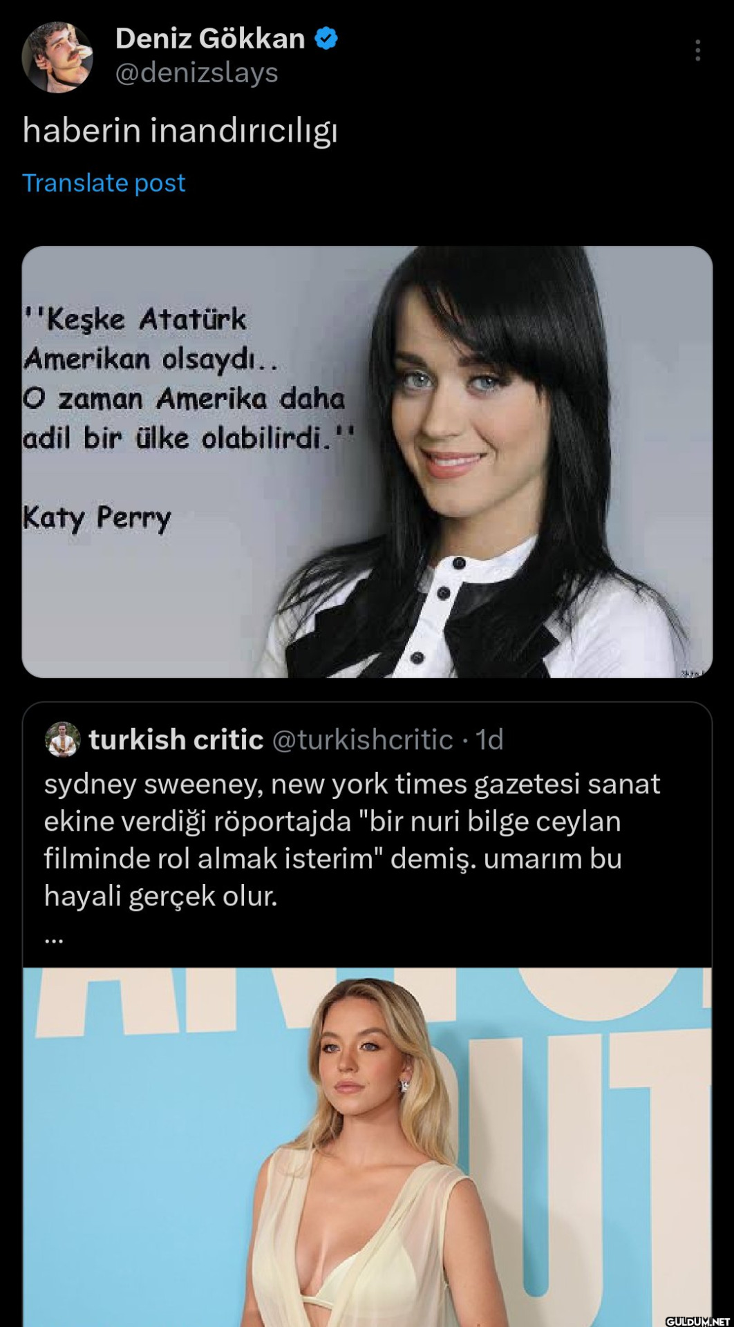 Deniz Gökkan → @denizslays...