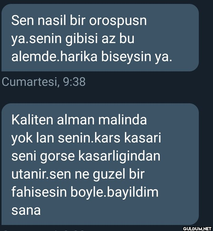 övüyo mu sövüyo mu belli...