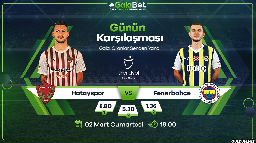 Hatayspor vs Fenerbahçe...