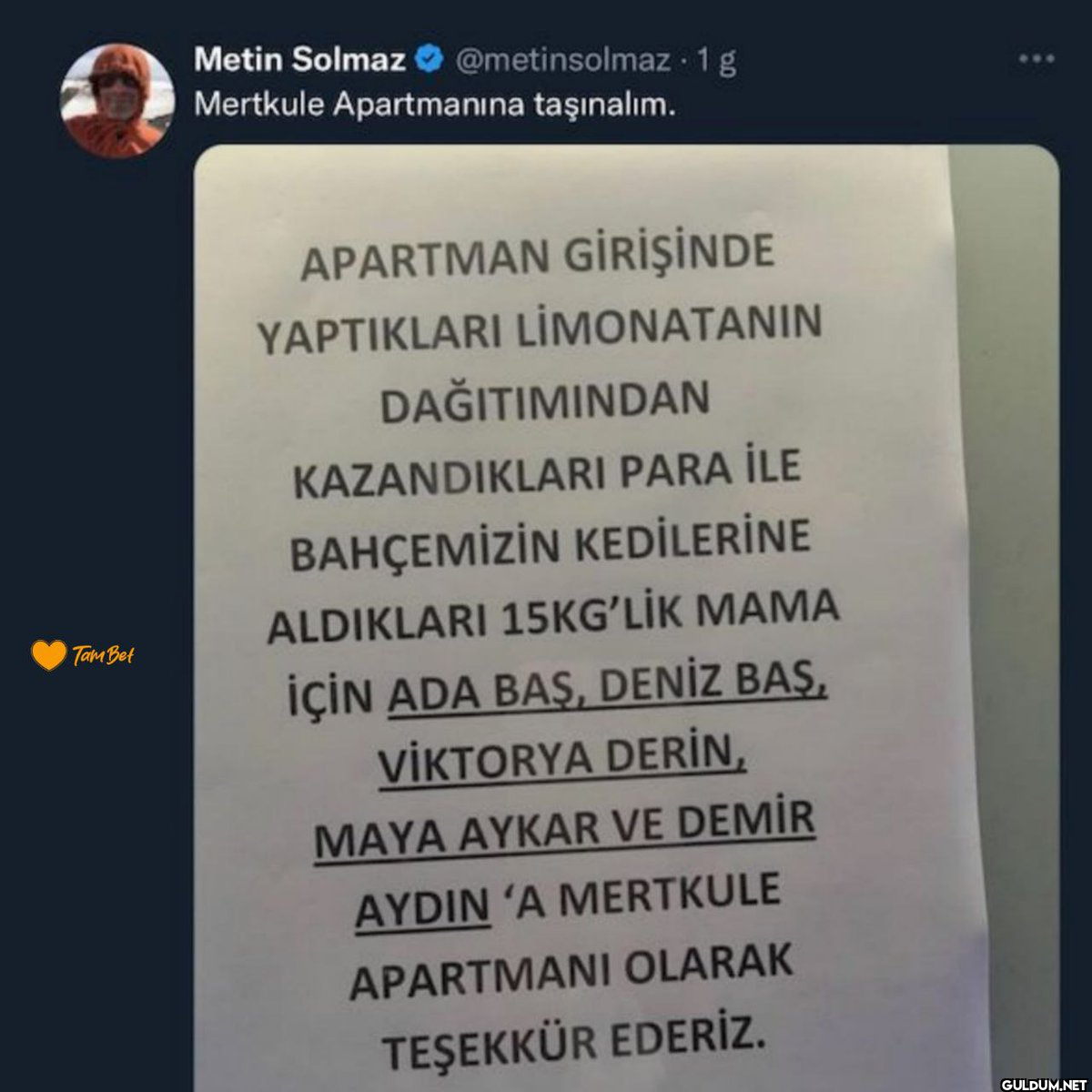 Tam Bet Metin Solmaz...
