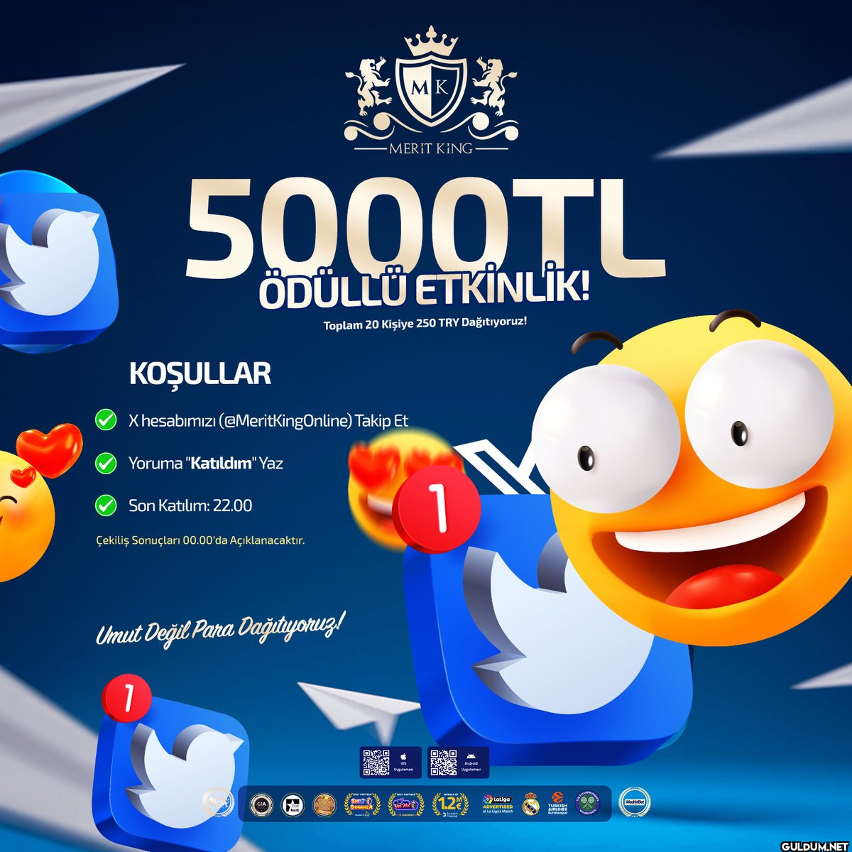 MeritKing'de Toplam 5000...