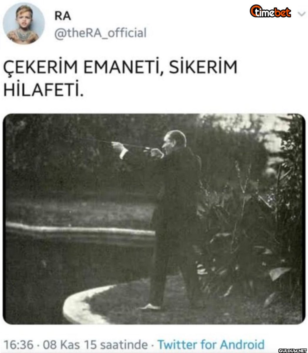 ÇEKERİM EMANETİ, SİKERİM...