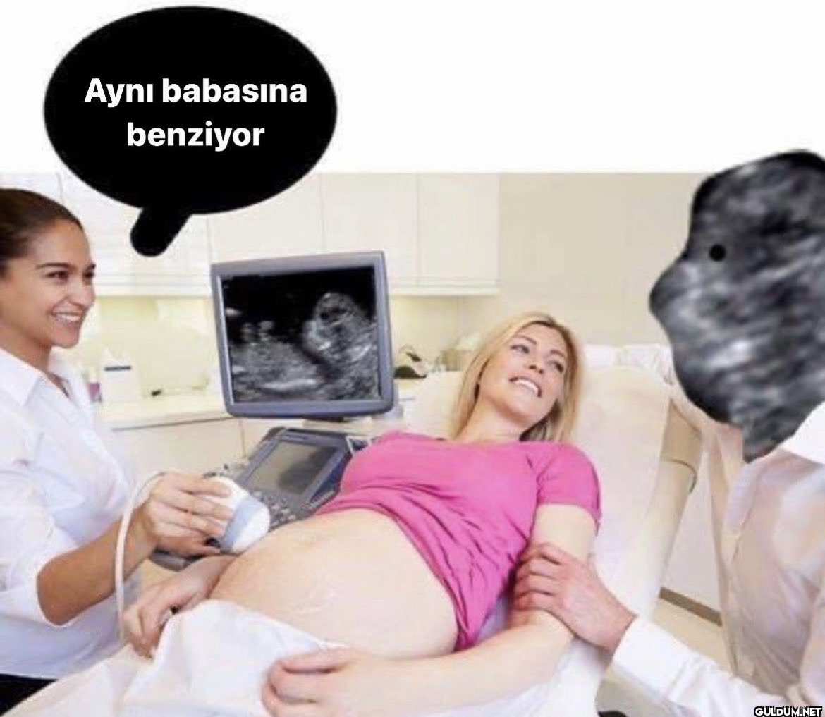 Aynı babasına benziyor