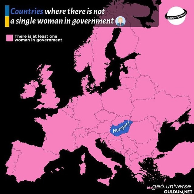 Countries where there is...