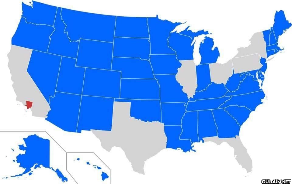 States with a smaller...