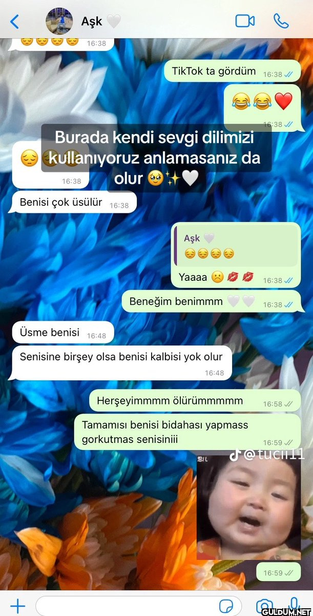 Bir kişinin TikTok'ta...