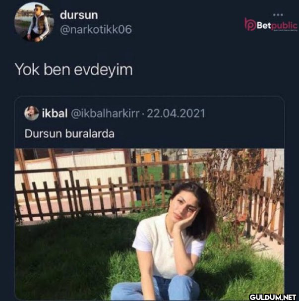 dursun @narkotikk06 Yok...