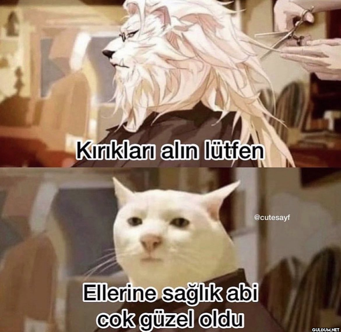 L Kırıkları alın lütfen...