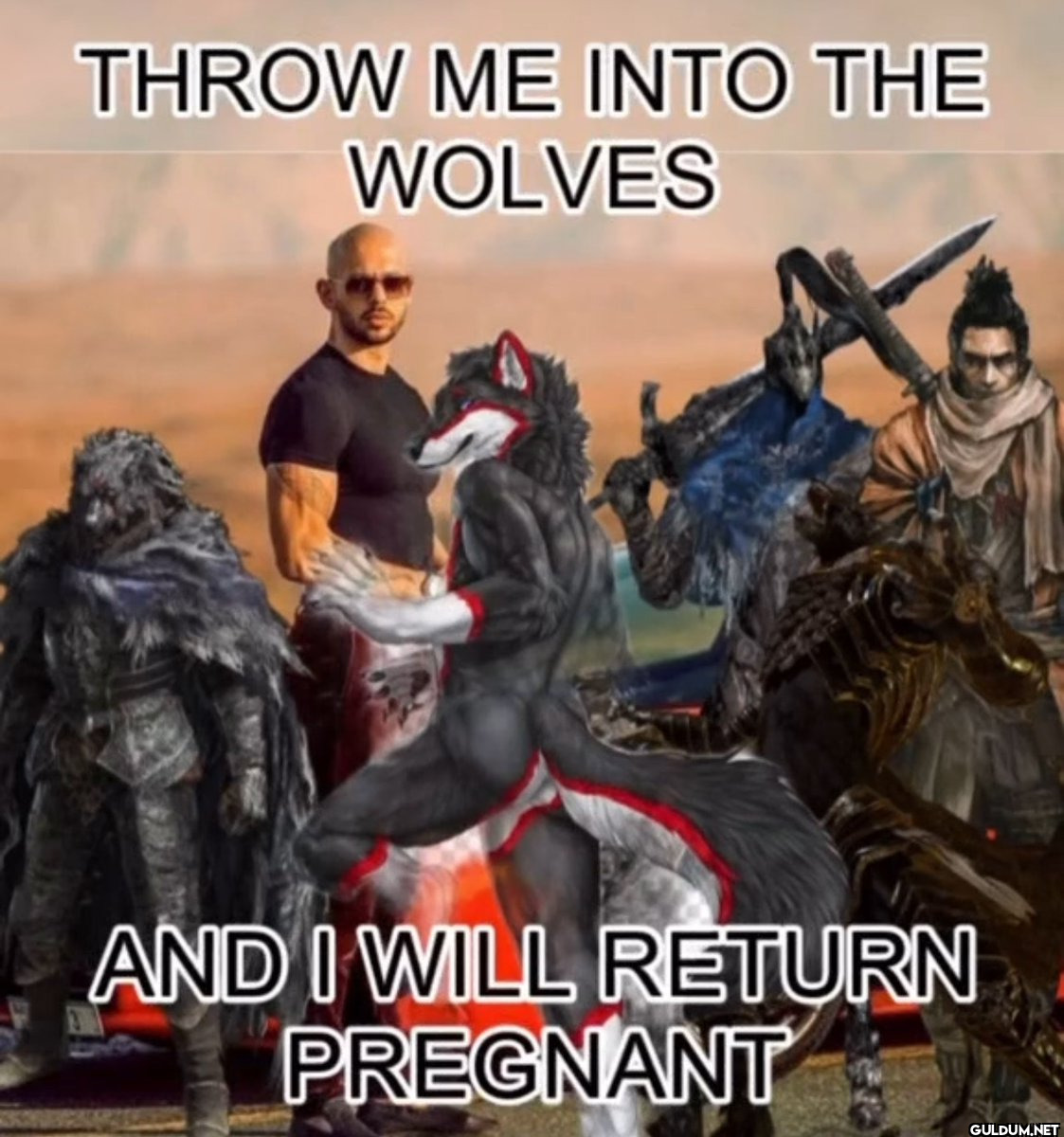 THROW ME INTO THE WOLVES...